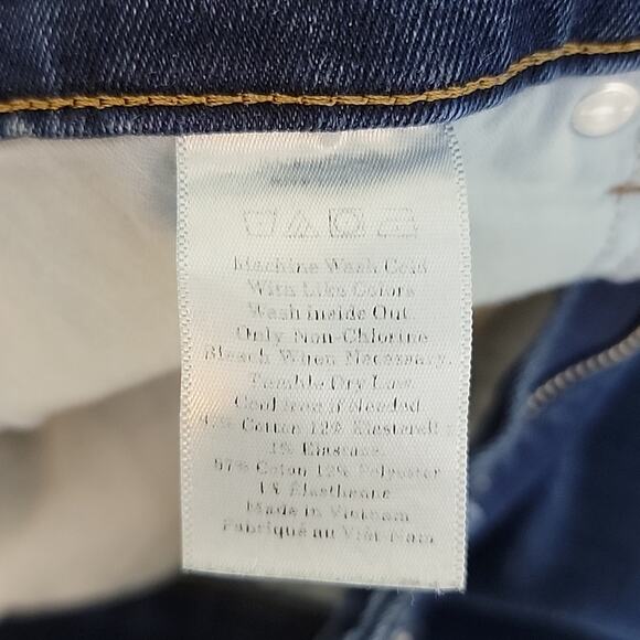 Everlane Ankle Cropped Mid-Rise Blue Denim Jeans 27 - Picture 12 of 12